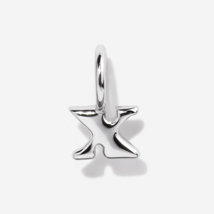 Initial Sterling Silver Charm by Little Sky Stone