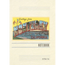 Vintage Lined Notebook Greetings from Monterey, California