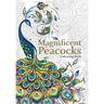 Magnificent Peacocks Colouring Book: Beautiful birds and perfect plumes. Anti-stress colouring