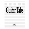 Guitar Tabs: 50 Pages 8.5" X 11"
