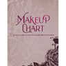 Makeup Chart: Practice and Record Your Makeup Looks 8.5" x 11"