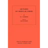 Lectures on Modular Forms