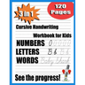 cursive handwriting workbook for kids: 3 in 1 Writing Practice Book to Master Letters, beginning cursive handwriting workbook, the complete cursive ha