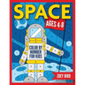 Space Color by Number for Kids: Coloring Activity for Ages 4 - 8
