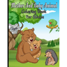 Mother And Baby Animal Coloring Book For Adults: Featuring Adorable Hand Drawn Animals With Beautiful Stress Relieving Backgrounds