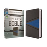 Niv, Boys Bible, Leathersoft, Gray/Blue, Comfort Print