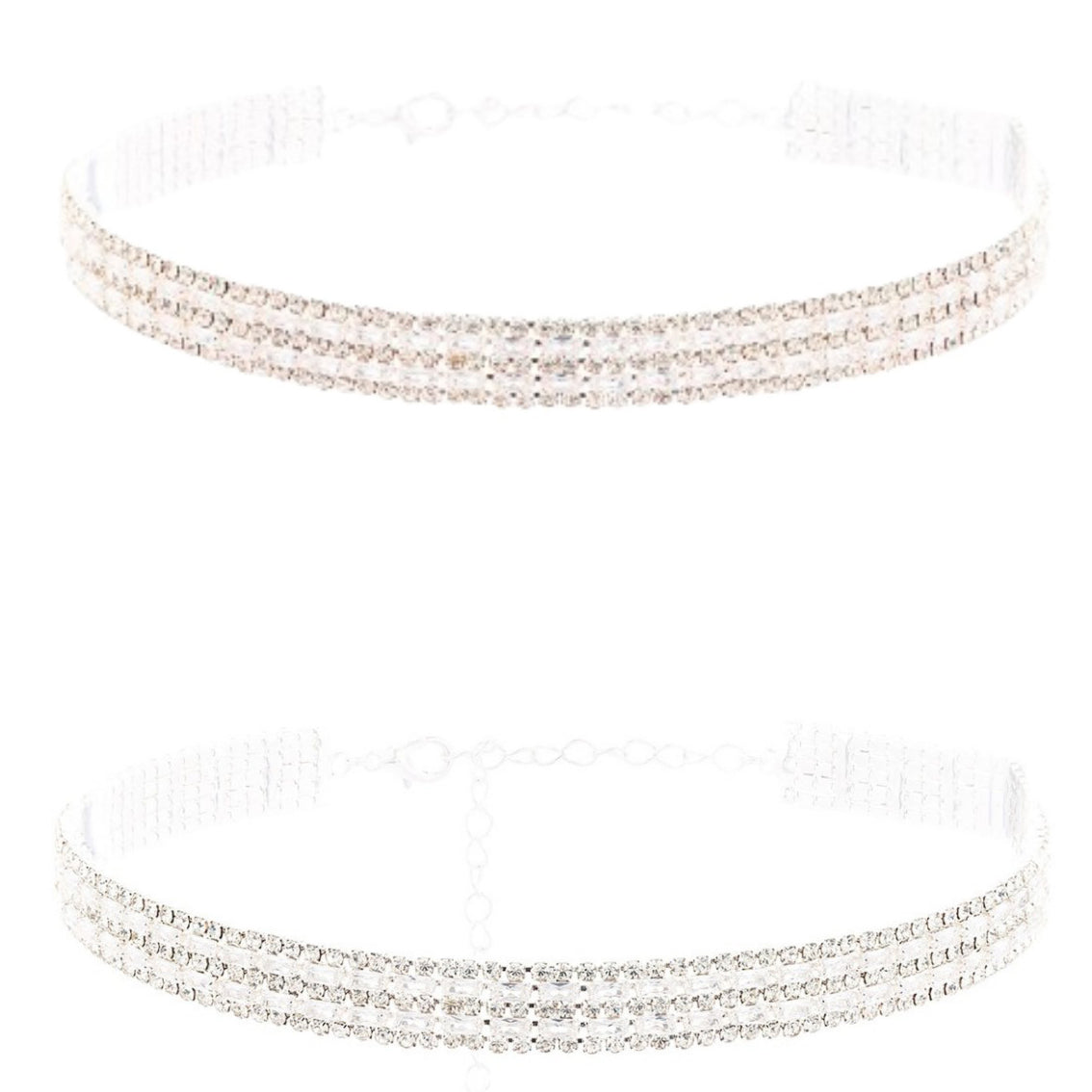 Crystal Baguette Choker by BeyondEnvy