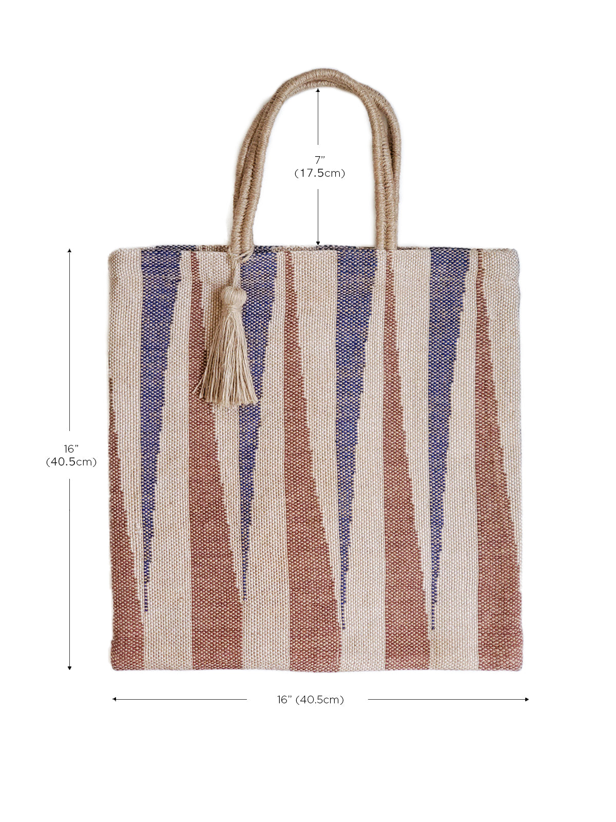 Maja Jute Tote Bag by KORISSA