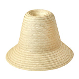 MARGO Palm Straw Hat in Nude by BrunnaCo