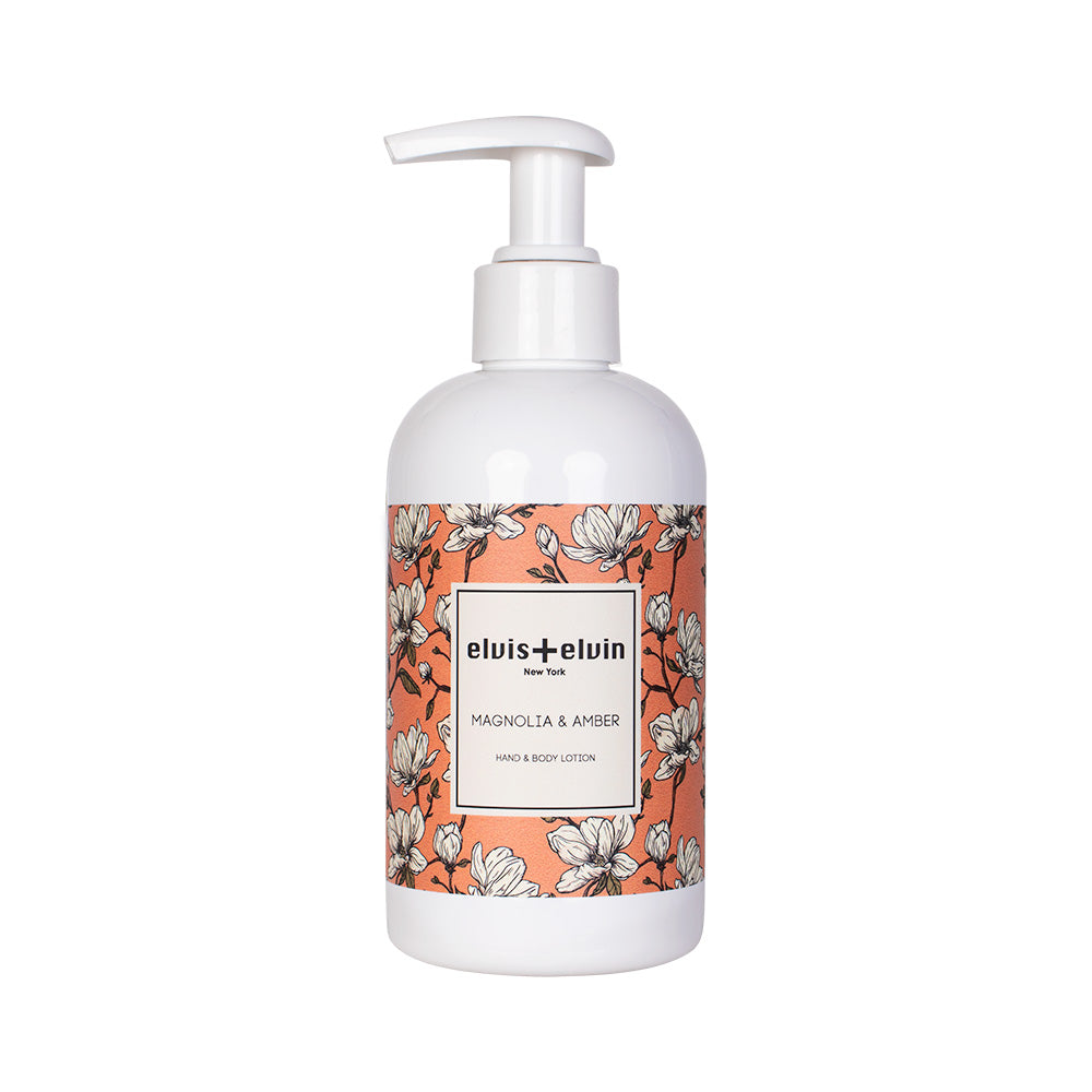 Hand & Body Lotion - Magnolia & Amber by elvis+elvin