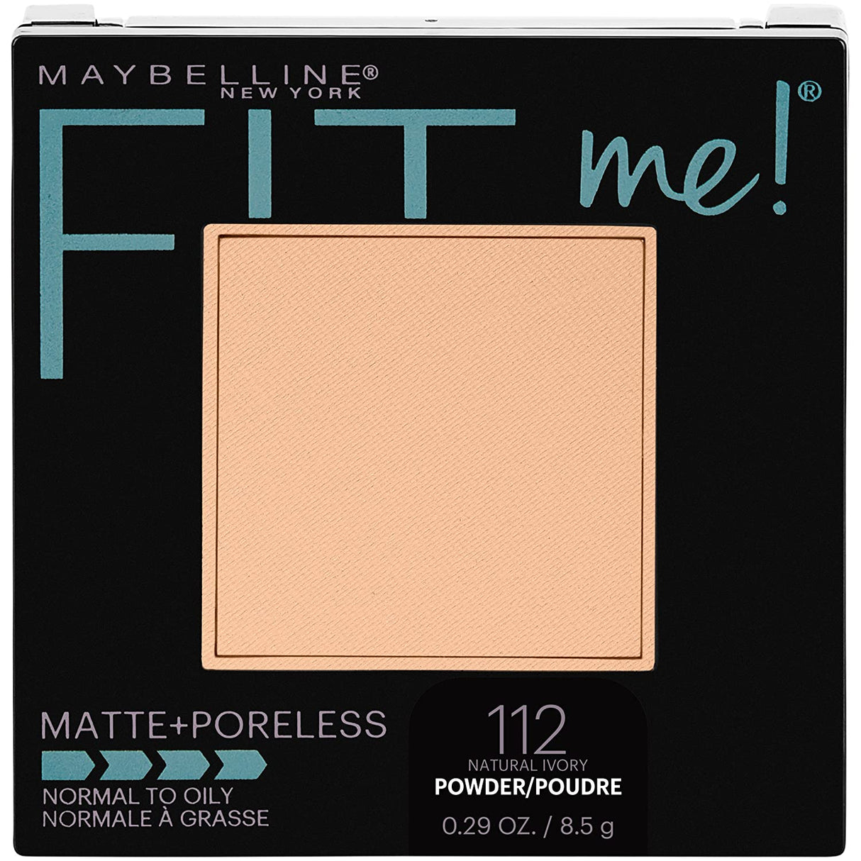 MAYBELLINE Fit Me Matte + Poreless Powder - Natural Ivory 112