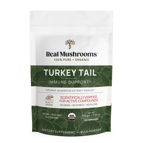 Turkey Tail Extract - Bulk Powder by Real Mushrooms