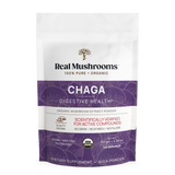 Organic Chaga Extract Powder by Real Mushrooms