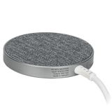 Ventev 15W ULTRAFAST Wireless Magnetic Charger with Extra-Long 10 Foot Alloy Cable Silver by Ventev