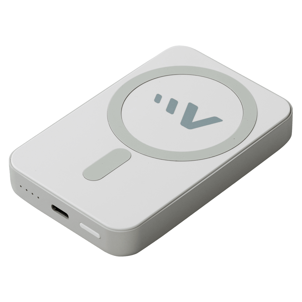 Ventev 5k mAh Portable Magnetic Battery Gray by Ventev