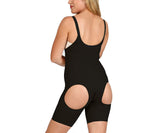 InstantRecoveryMD Underbust Bodyshort w/front zip and butt opening MD204 by InstantFigure INC