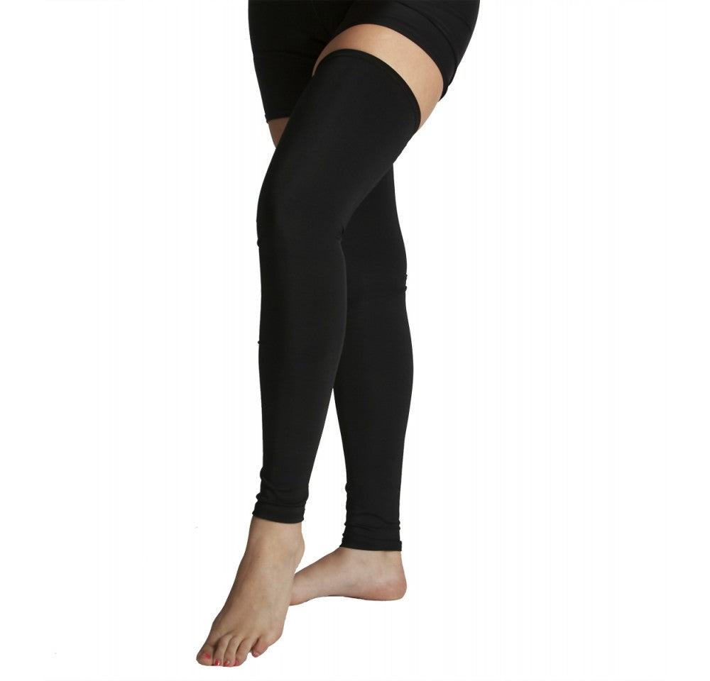 InstantRecoveryMD Unisex Compression Leg Sleeves W/Open Foot - MD401 by InstantFigure INC