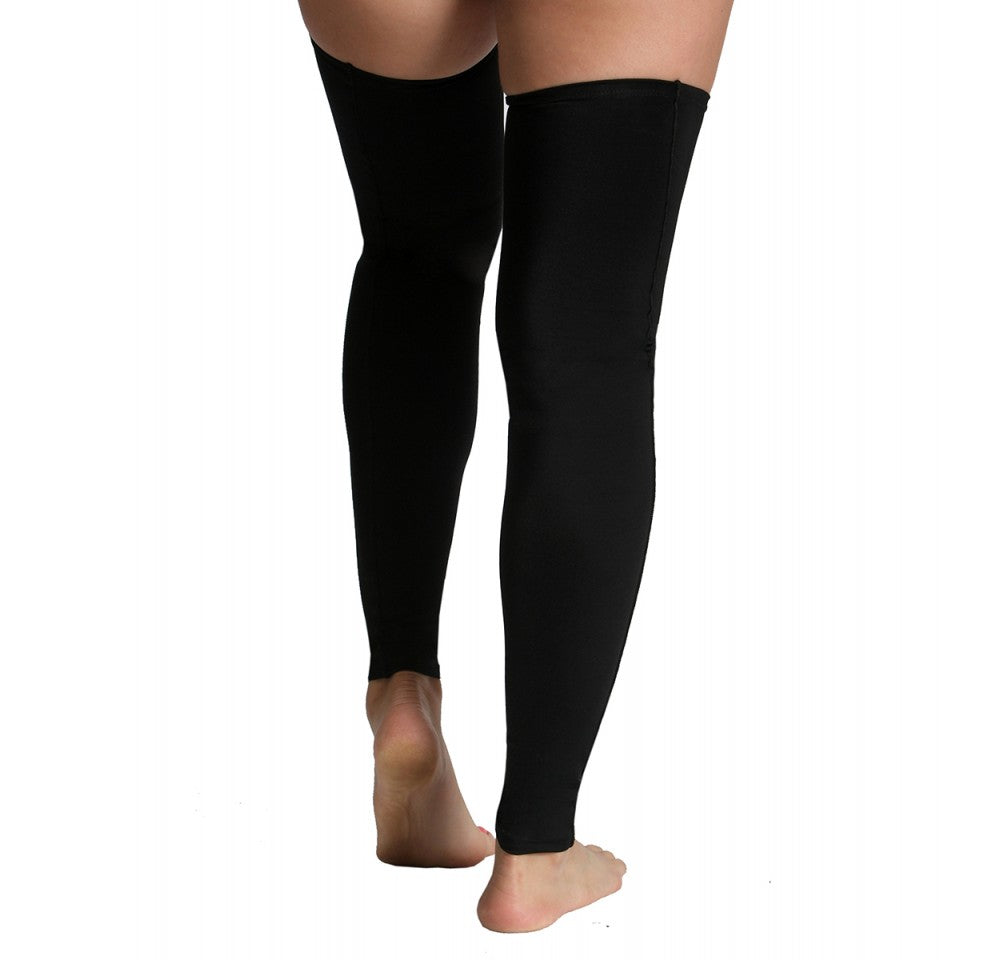 InstantRecoveryMD Unisex Compression Leg Sleeves W/Open Foot - MD401 by InstantFigure INC