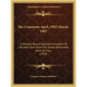 The Commons April, 1902-March, 1903: A Monthly Record Devoted to Aspects of Life and Labor from the Social Settlement Point of View (1903)