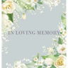 Condolence book for funeral (Hardcover): Memory book, comments book, condolence book for funeral, remembrance, celebration of life, in loving memory f