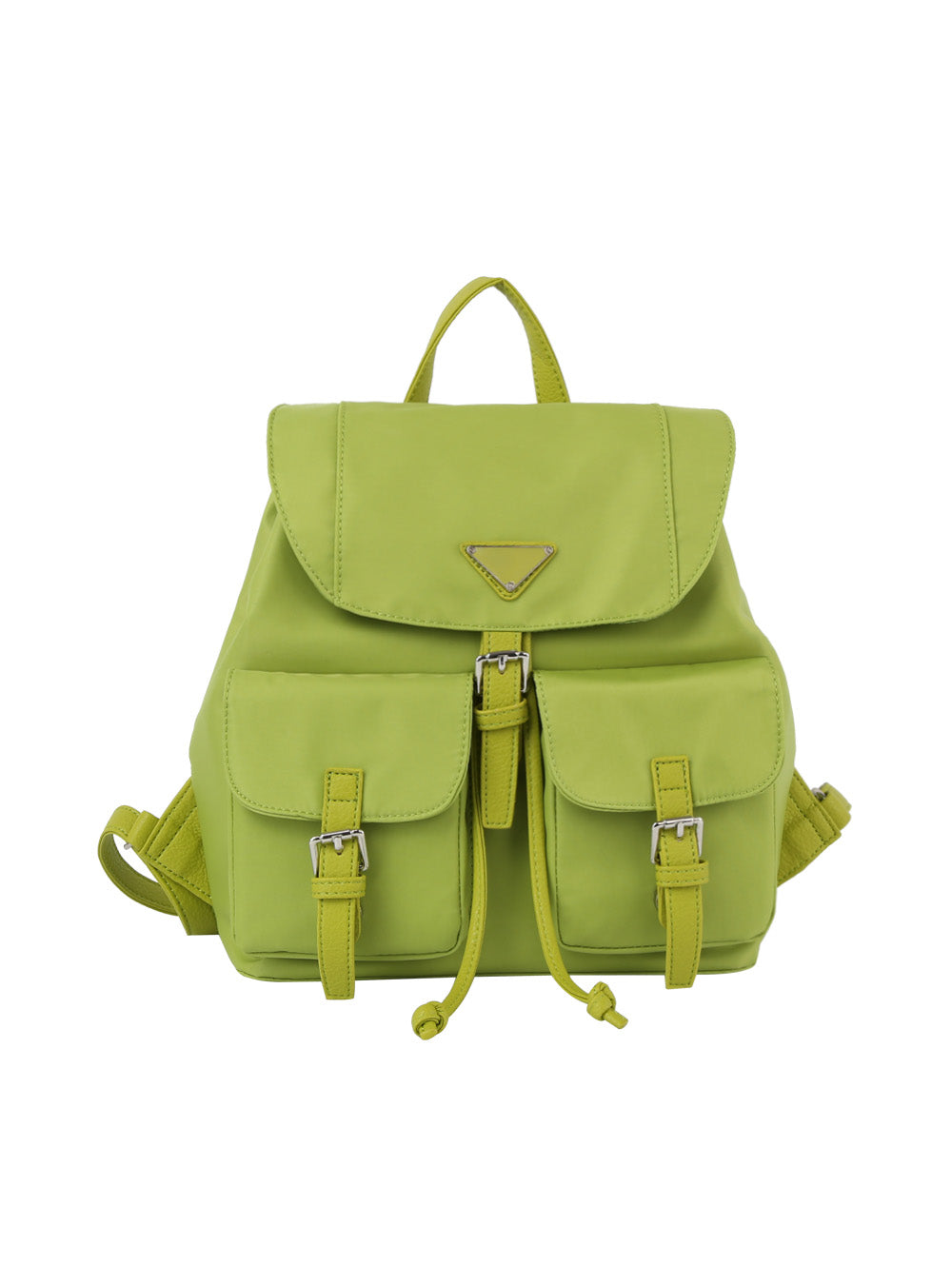 Double pocket utility backpack by hfstylish