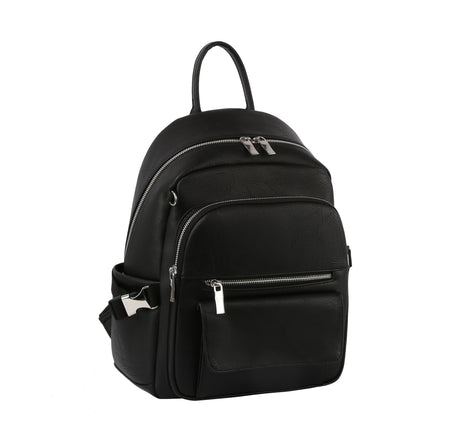 Snap buckle detailed back pack by hfstylish