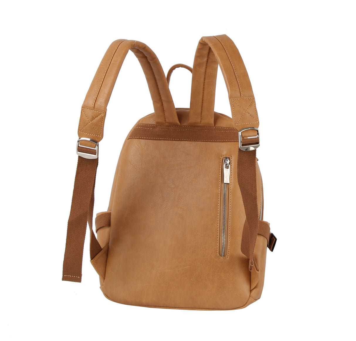 Snap buckle detailed back pack by hfstylish