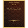 Who Was Hiram Abiff?