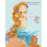 Little Mermaid Girl Coloring Book for Kids
