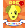 Dog Coloring Book: 50 Dog Drawing To Color