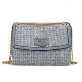 Mackenzie Tweed Womens Shoulder Bag by MKF Collection by Mia K.