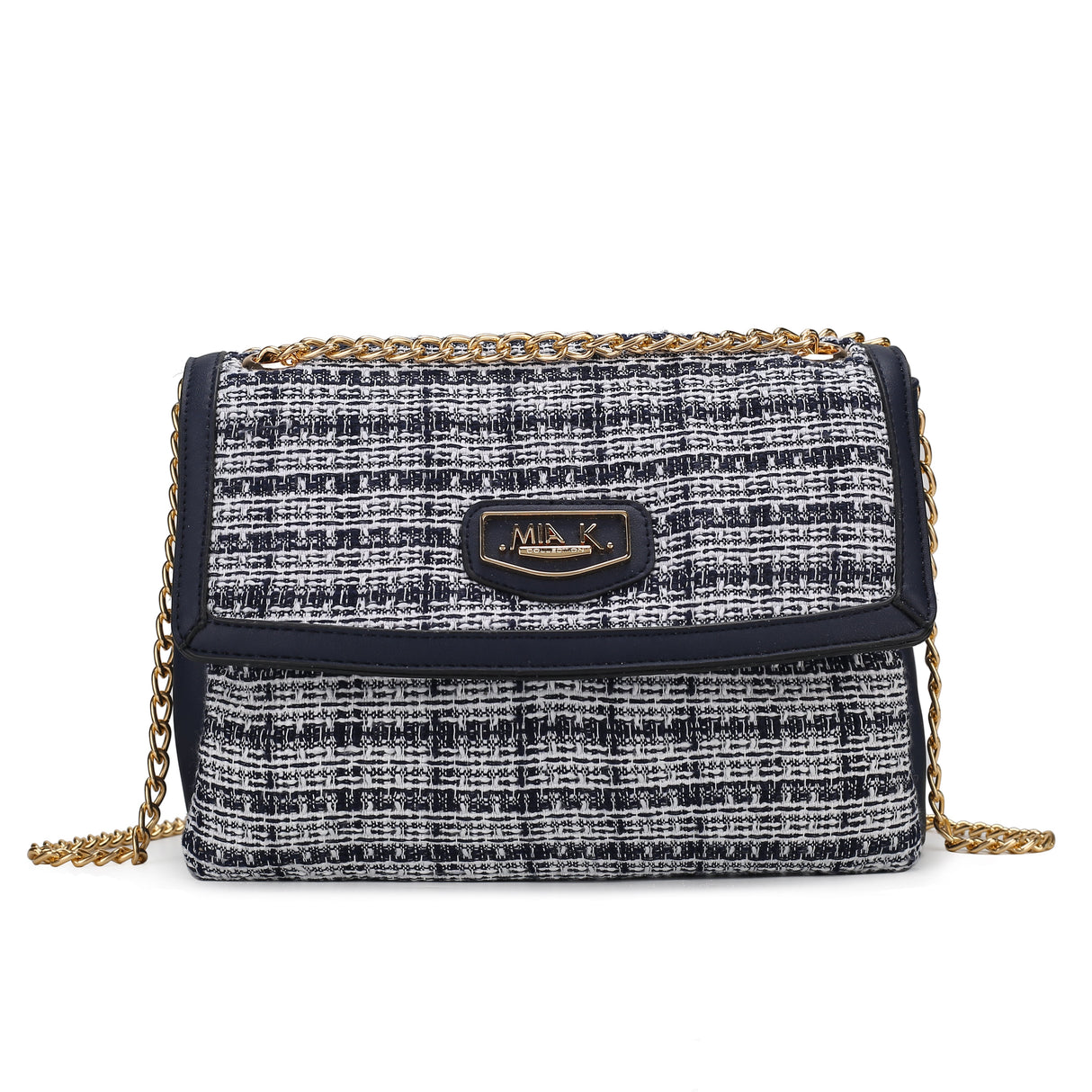 Mackenzie Tweed Womens Shoulder Bag by MKF Collection by Mia K.