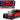 2022 Ford Police Interceptor Utility Unmarked Red 1/24 Diecast Model Car by Motormax