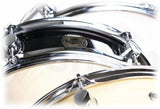 Piccolo Snare Drum 13" x 3.5" by GRIFFIN - 100% Poplar Wood Shell with Black PVC & White Coated Drum Head - Drummers Acoustic Marching Kit Percussion by GeekStands.com