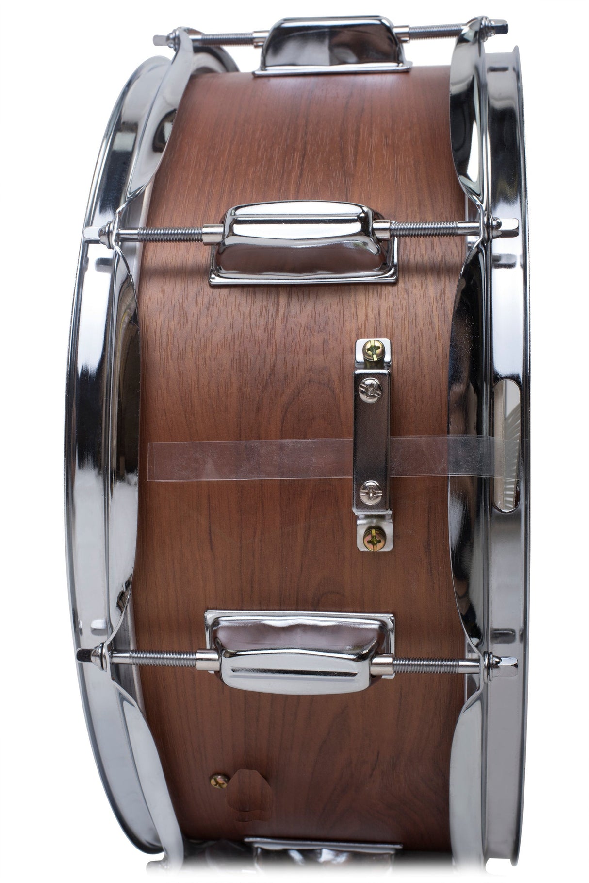 GRIFFIN Snare Drum Package with Snare Stand, 2 Pairs of Drum Sticks & Drum Key | Snare Kit with Poplar Wood Shell 14" x 5.5" with Flat Hickory PVC | 8 Metal Tuning Lugs & Snare Strainer Throw Off by GeekStands.com