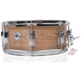 Oak Wood Snare Drum by GRIFFIN - PVC on Poplar Wood Shell 14" x 5.5" - Percussion Musical Instrument by GeekStands.com