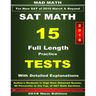 2018 New SAT Math 15 Tests