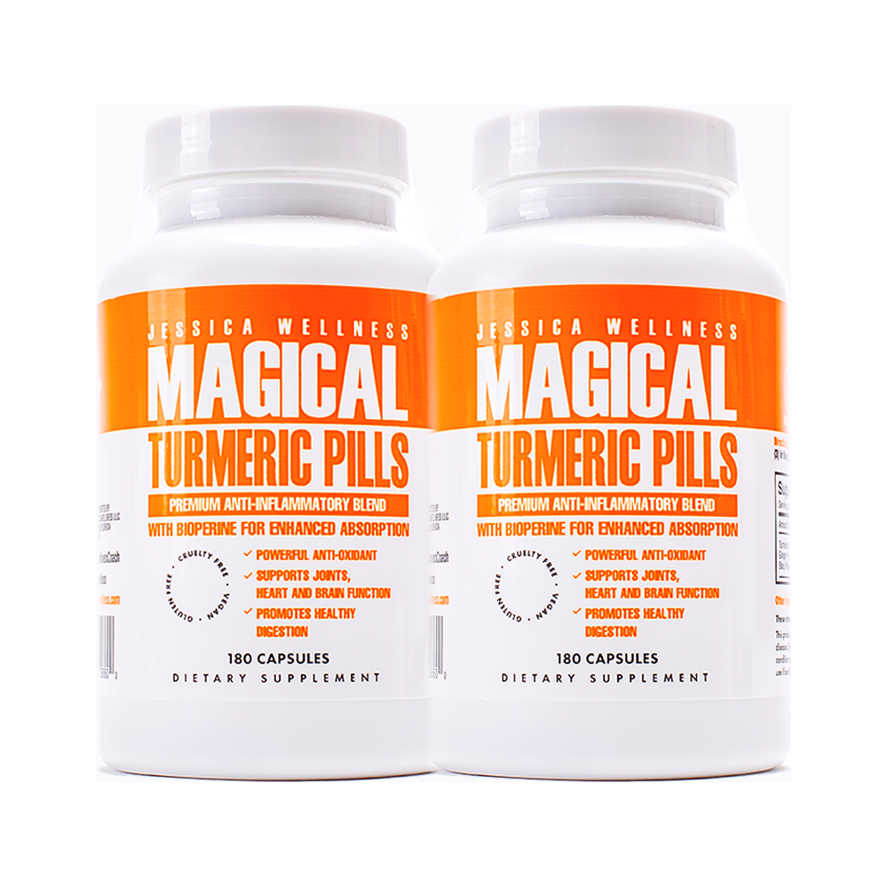 Magical Turmeric Pills (Pack of 2) by Jessica Wellness Shop