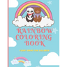 Rainbow Coloring Book: Funny Book for Children: For Kids Ages 4-8, 8-12 (US Edition) 8.5 in x 11 in 30 Cool Pages
