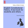 English Constitutional History. A text book for students and others.