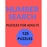 Number Search: Puzzles for adults