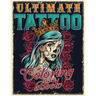 Ultimate Tattoo Coloring Book: Over 180 Coloring Pages For Adult Relaxation With Beautiful Modern Tattoo Designs Such As Sugar Skulls, Hearts, Roses