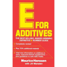 E for Additives