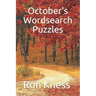 October's Wordsearch Puzzles