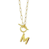 Modern Classic Initial Necklace by Ellisonyoung.com