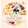 My Mini Concert - Musical Instruments for Kids - Music Book for Beginners Children's Musical Instruments