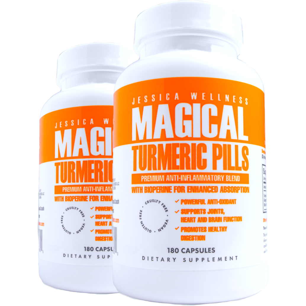 Magical Turmeric Pills (Pack of 2) by Jessica Wellness Shop