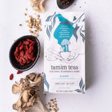 Bloom I Maitake Mushroom Tea with Astragalus and Goji Berries. by Tamim Teas