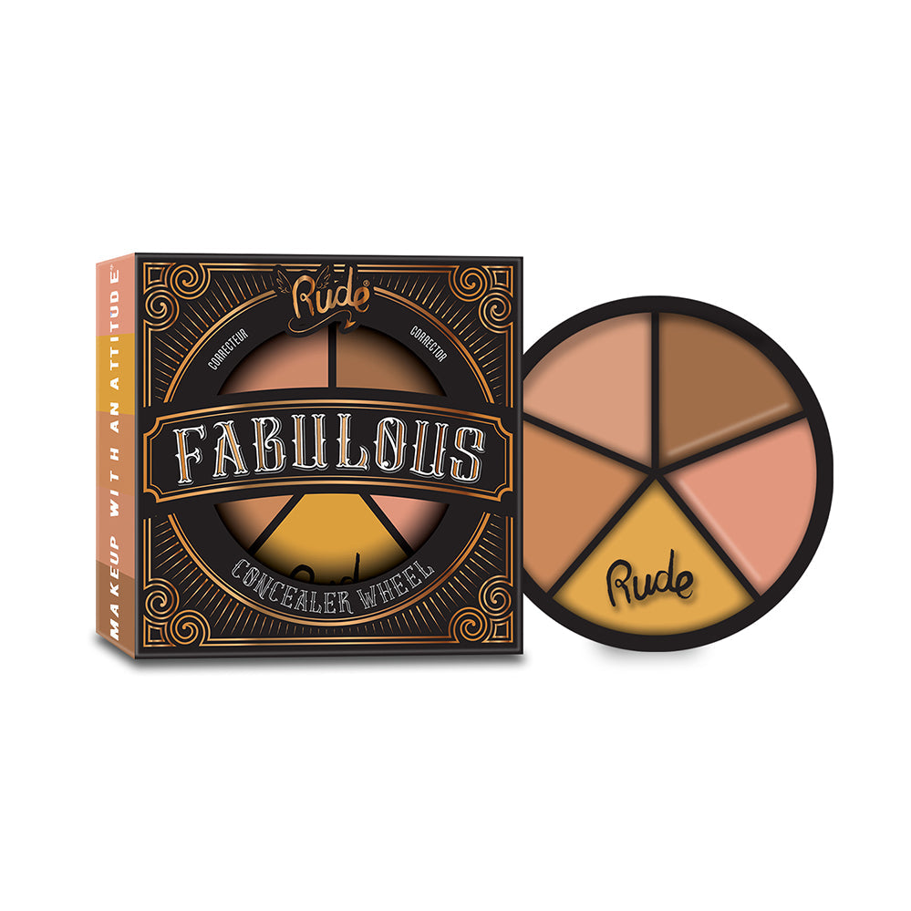 RUDE Fabulous Concealer Wheel - Medium