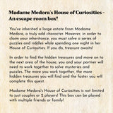 Madame Medora's House of Curiosities (Escape Room Box) by Crated with Love